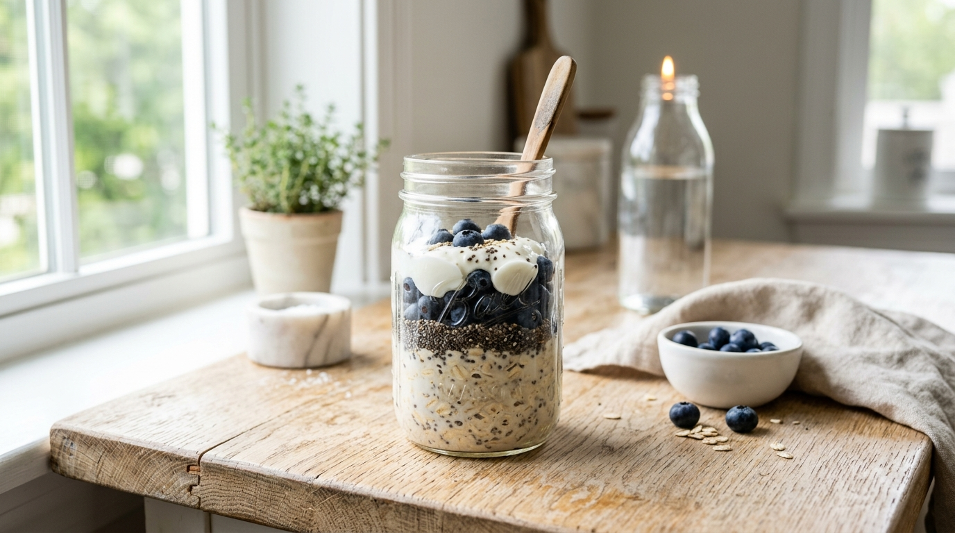 Is Probiotic-Heavy Overnight Oats With Kefir Actually Good for Digestion?